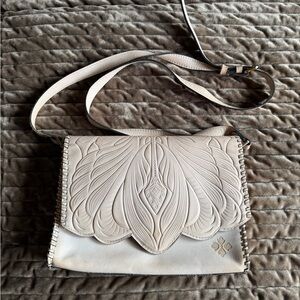 Patricia Nash Cream Crossbody Bag